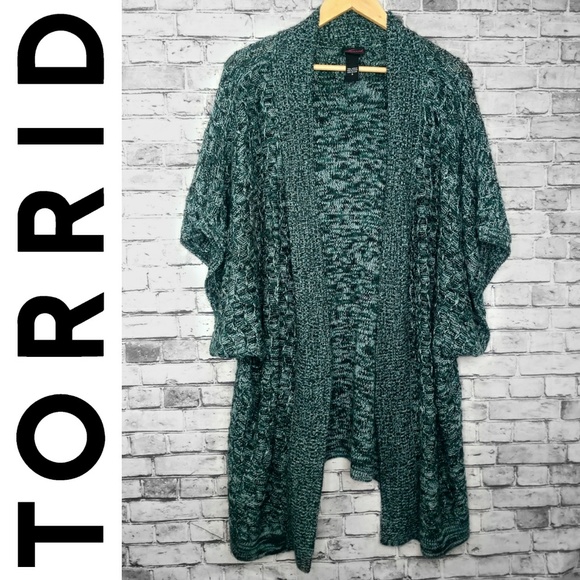 torrid Sweaters - Torrid Sweater Knit Kimono Open Front Cardigan